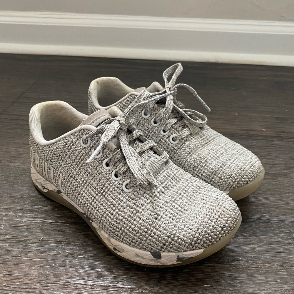 NOBULL Project White Heather Granite Trainers